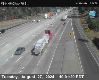 (C094) NB 805 : 47th Street (on ramp)