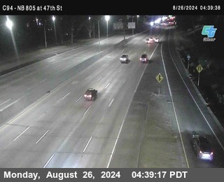 (C094) NB 805 : 47th Street (on ramp)