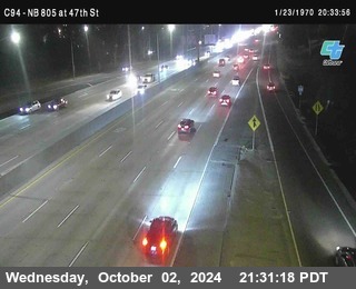 (C094) NB 805 : 47th Street (on ramp)