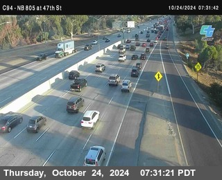 (C094) NB 805 : 47th Street (on ramp)