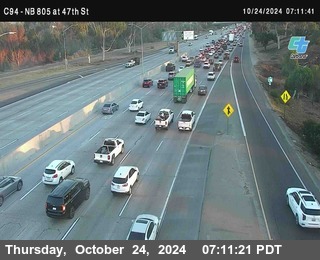 (C094) NB 805 : 47th Street (on ramp)