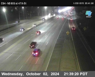 (C094) NB 805 : 47th Street (on ramp)