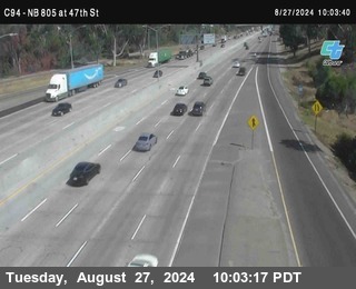 (C094) NB 805 : 47th Street (on ramp)