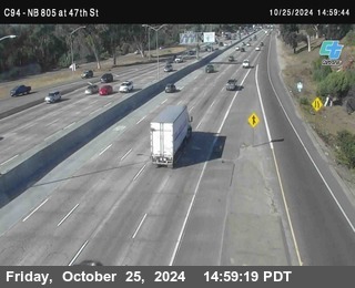 (C094) NB 805 : 47th Street (on ramp)