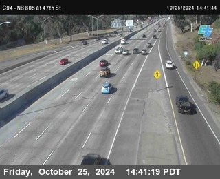 (C094) NB 805 : 47th Street (on ramp)