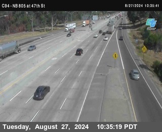 (C094) NB 805 : 47th Street (on ramp)