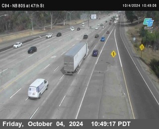 (C094) NB 805 : 47th Street (on ramp)