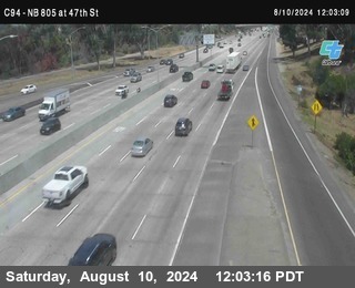 (C094) NB 805 : 47th Street (on ramp)