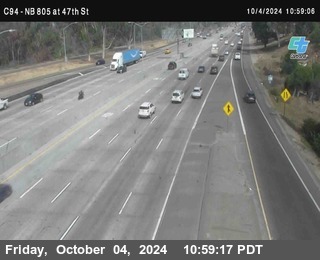 (C094) NB 805 : 47th Street (on ramp)