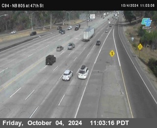 (C094) NB 805 : 47th Street (on ramp)