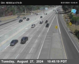 (C094) NB 805 : 47th Street (on ramp)