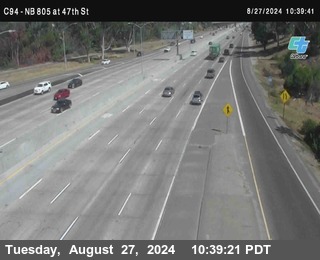 (C094) NB 805 : 47th Street (on ramp)