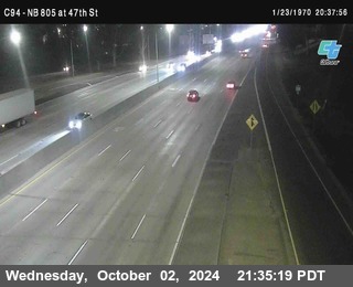 (C094) NB 805 : 47th Street (on ramp)