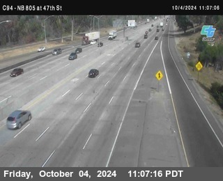 (C094) NB 805 : 47th Street (on ramp)