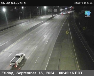 (C094) NB 805 : 47th Street (on ramp)