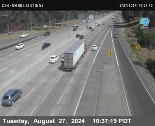 (C094) NB 805 : 47th Street (on ramp)