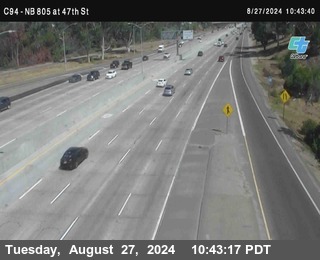 (C094) NB 805 : 47th Street (on ramp)