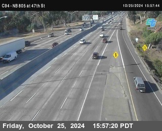 (C094) NB 805 : 47th Street (on ramp)