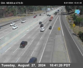 (C094) NB 805 : 47th Street (on ramp)