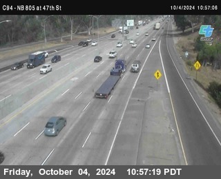 (C094) NB 805 : 47th Street (on ramp)