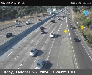 (C094) NB 805 : 47th Street (on ramp)