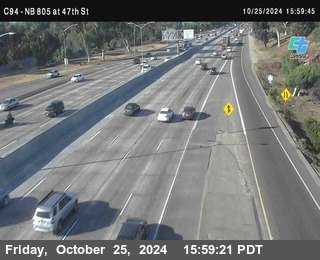 (C094) NB 805 : 47th Street (on ramp)