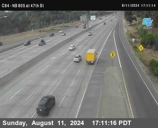 (C094) NB 805 : 47th Street (on ramp)