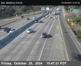 (C094) NB 805 : 47th Street (on ramp)