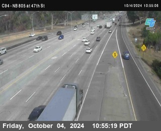 (C094) NB 805 : 47th Street (on ramp)