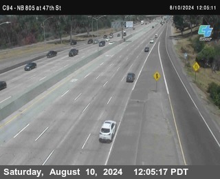 (C094) NB 805 : 47th Street (on ramp)