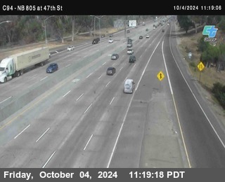 (C094) NB 805 : 47th Street (on ramp)