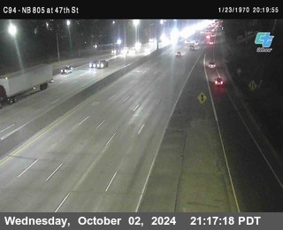 (C094) NB 805 : 47th Street (on ramp)