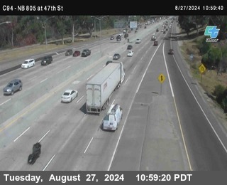 (C094) NB 805 : 47th Street (on ramp)