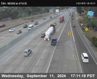 (C094) NB 805 : 47th Street (on ramp)