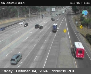 (C094) NB 805 : 47th Street (on ramp)