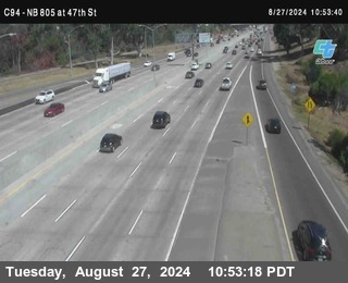 (C094) NB 805 : 47th Street (on ramp)