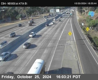 (C094) NB 805 : 47th Street (on ramp)