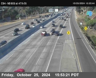 (C094) NB 805 : 47th Street (on ramp)