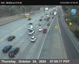 (C094) NB 805 : 47th Street (on ramp)