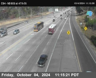 (C094) NB 805 : 47th Street (on ramp)