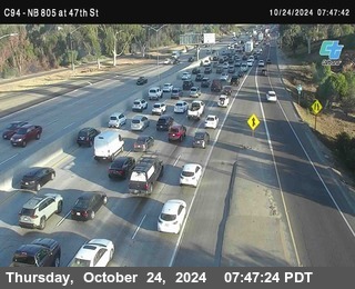 (C094) NB 805 : 47th Street (on ramp)