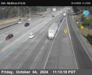 (C094) NB 805 : 47th Street (on ramp)