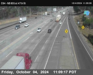 (C094) NB 805 : 47th Street (on ramp)