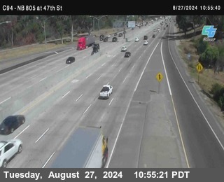 (C094) NB 805 : 47th Street (on ramp)