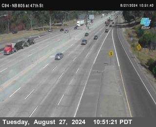 (C094) NB 805 : 47th Street (on ramp)