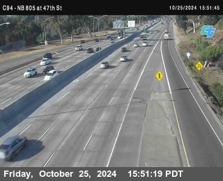 (C094) NB 805 : 47th Street (on ramp)