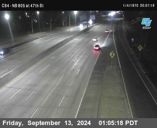 (C094) NB 805 : 47th Street (on ramp)