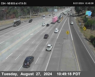 (C094) NB 805 : 47th Street (on ramp)