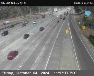 (C094) NB 805 : 47th Street (on ramp)