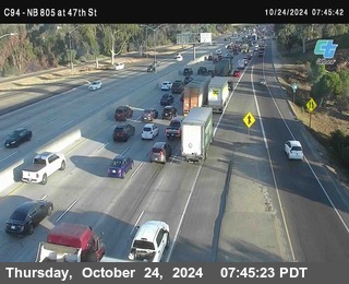 (C094) NB 805 : 47th Street (on ramp)